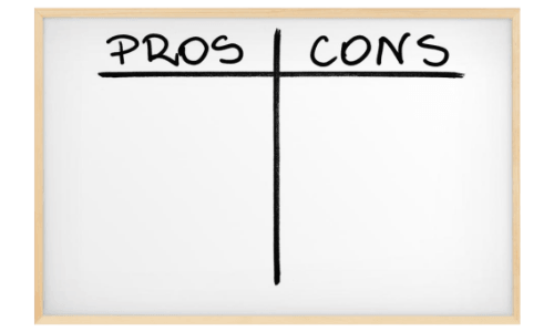 Pros/cons